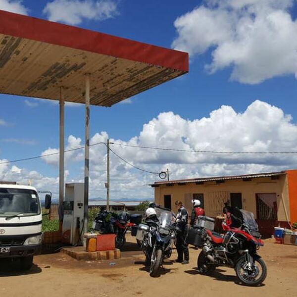 Motorradreisen Afrika Ankunft Pretoria Motorradreise